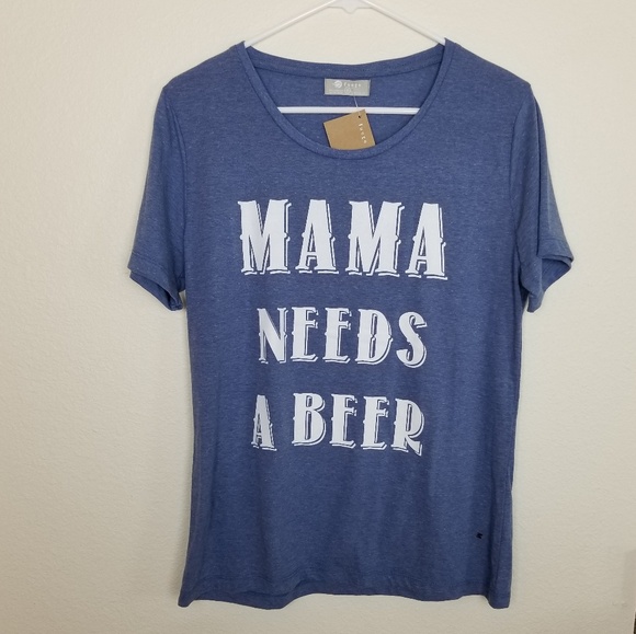fuego Tops - Fuego| "Mama Needs A Beer" tee